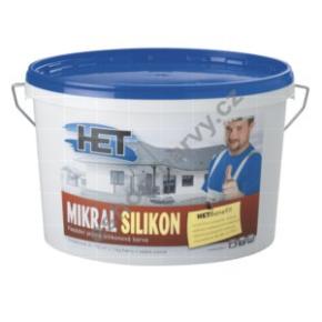 Silikon. fasádní barva MIKRAL SILIKON/1KG RAL 1000