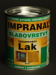 IMPRANAL tenkovrstvá lazura teak / 2,5 L 